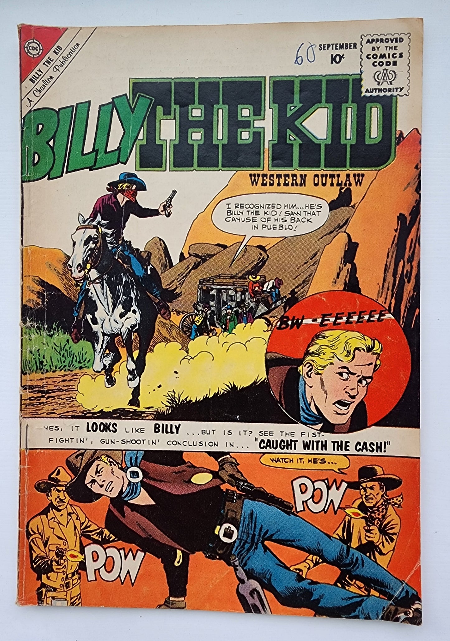 BILLY THE KID #24 Billy the Kid CHARLTON COMICS
