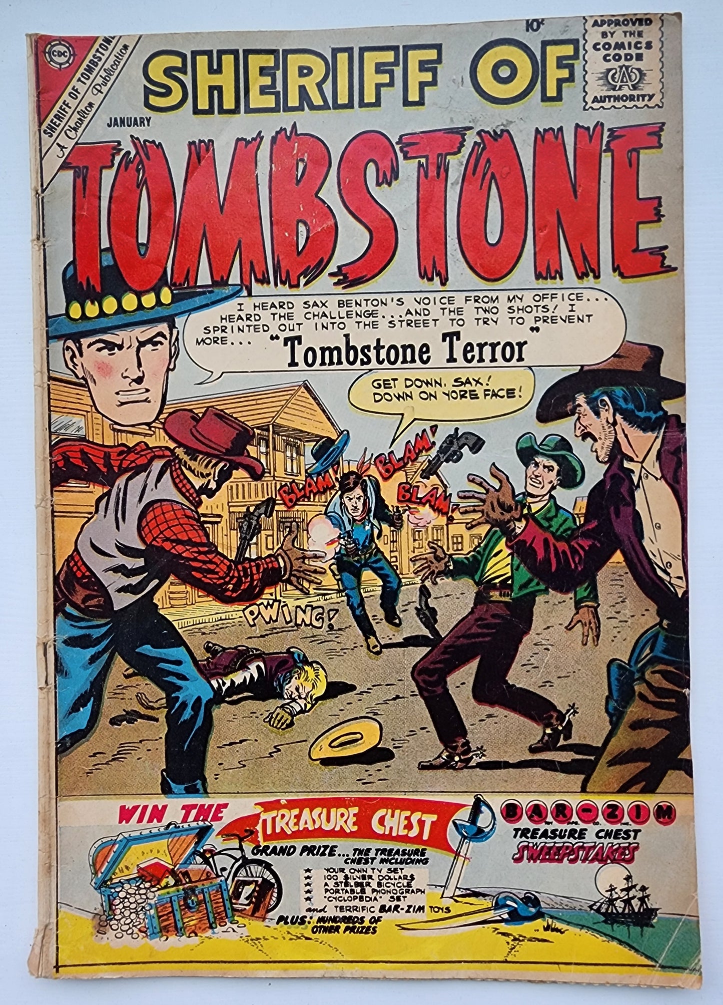 SHERIFF OF TOMBSTONE #13 Sheriff of Tombstone CHARLTON COMICS