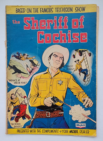 SHERIFF OF COCHISE 1957 MOBIL GAS GIVEAWAY Sheriff of Tombstone CHARLTON COMICS