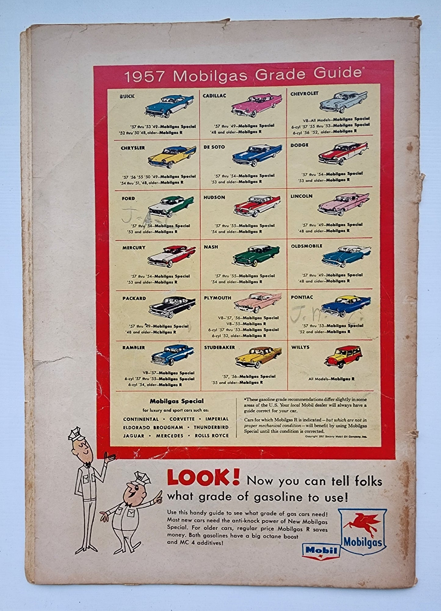 SHERIFF OF COCHISE 1957 MOBIL GAS GIVEAWAY Sheriff of Tombstone CHARLTON COMICS