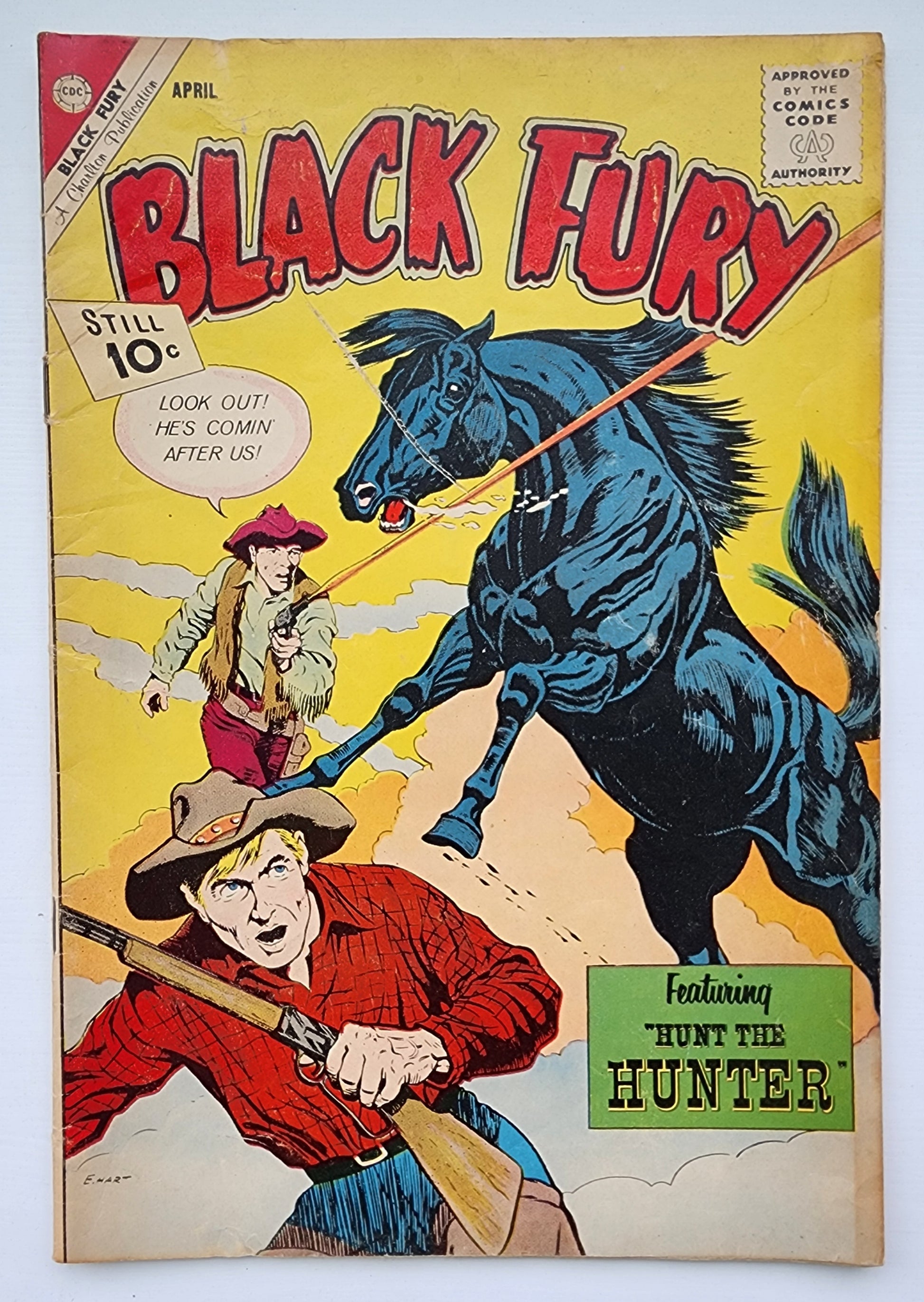 BLACK FURY # Sheriff of Tombstone CHARLTON COMICS