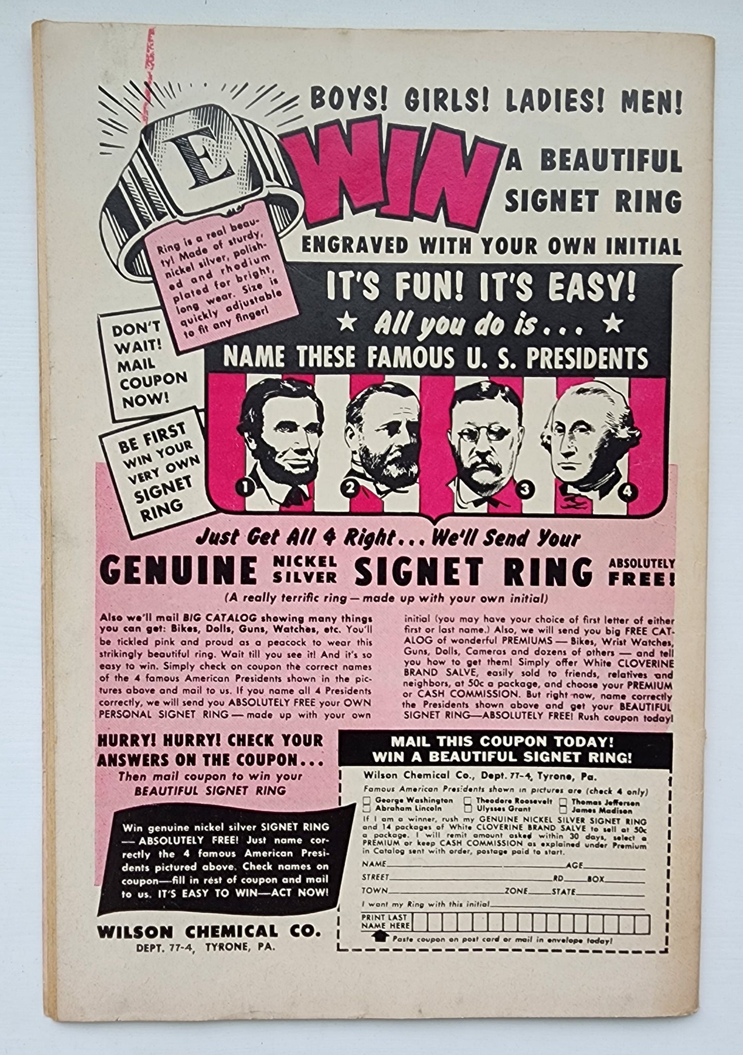 BLACK MAGIC #45 1961 (BLACK MAGIC V7 #6) PRIZE PUBLICATIONS