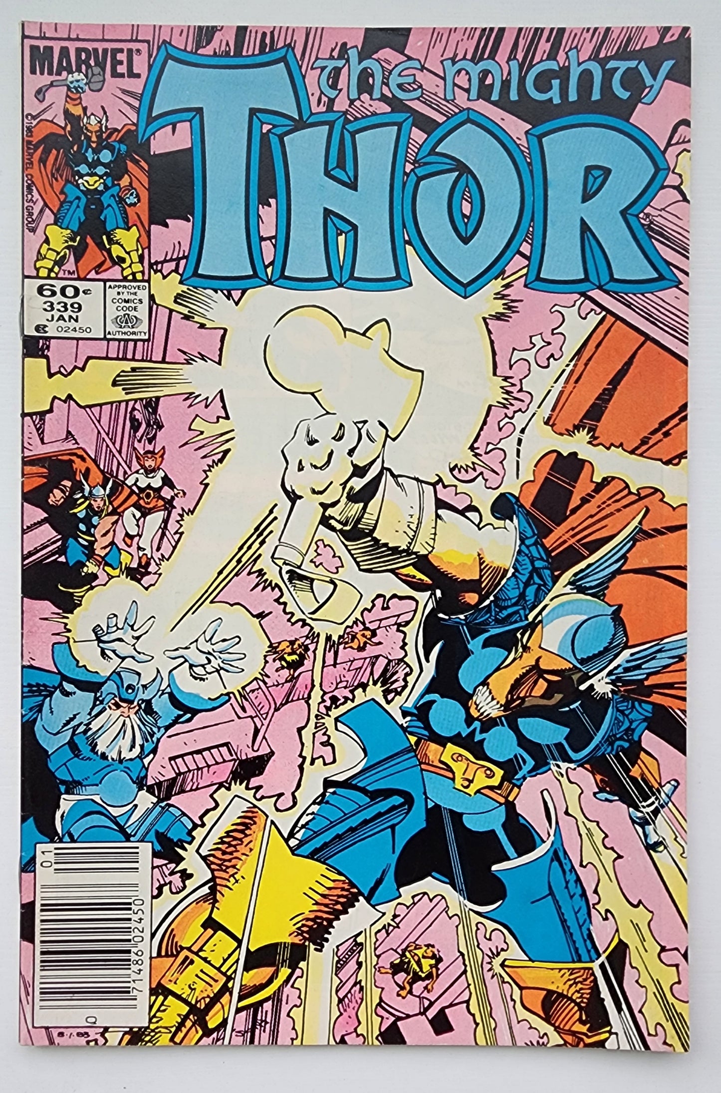 THOR #339 1984 (1ST APP STORMBREAKER) NEWSSTAND Thor MARVEL COMICS