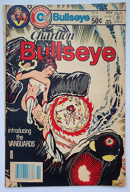 BULLSEYE #4 1981 NEWSSTAND CHARLTON COMICS