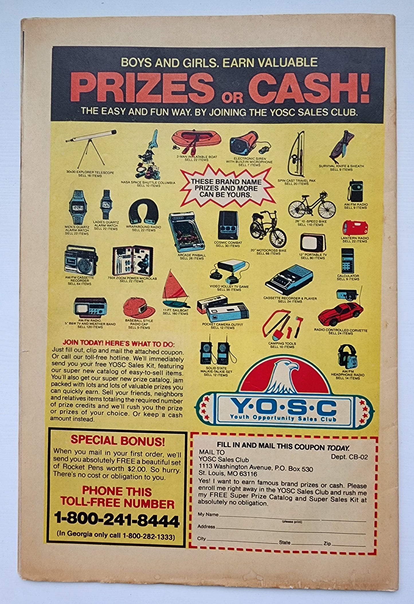 BULLSEYE #4 1981 NEWSSTAND CHARLTON COMICS