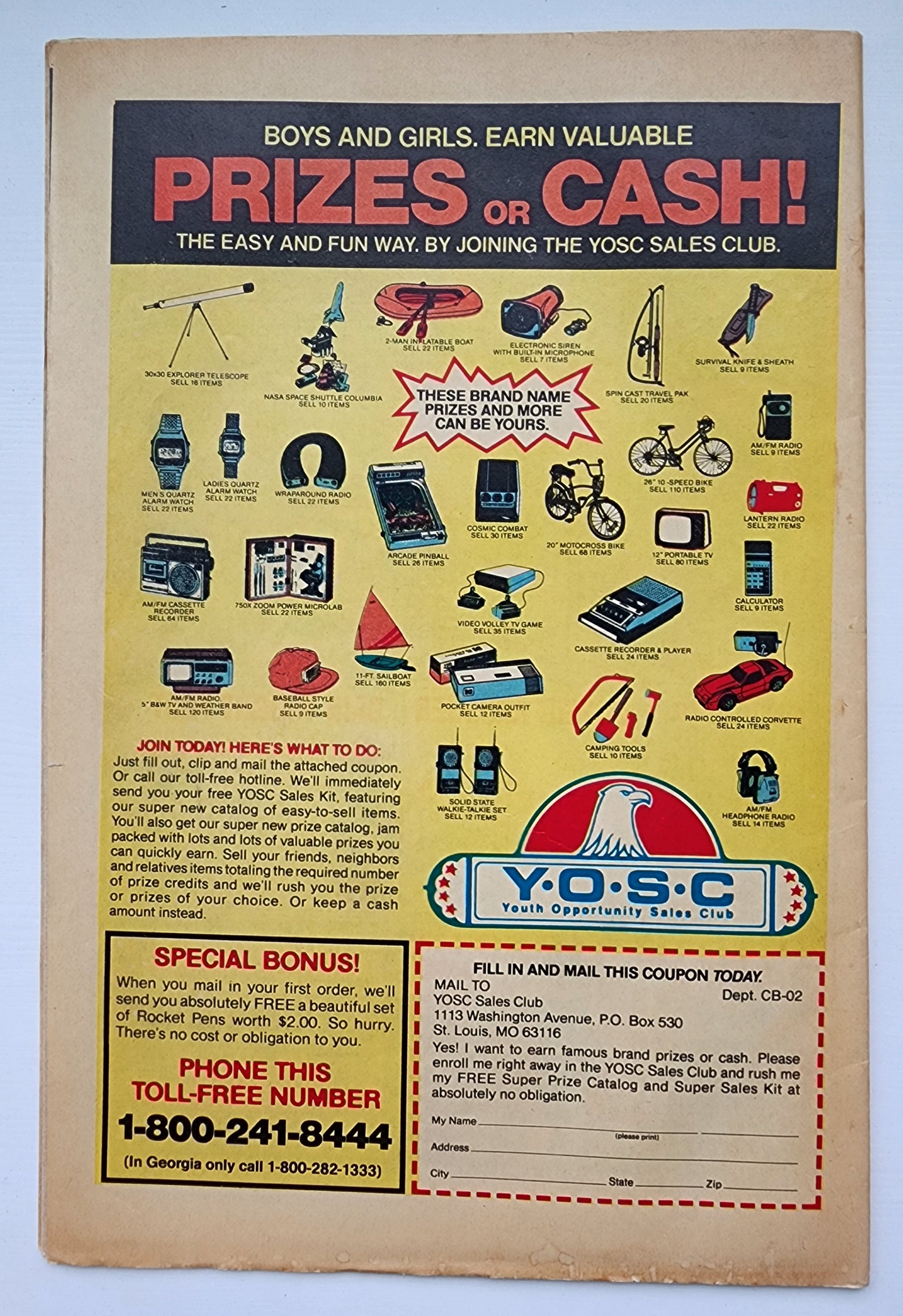 BULLSEYE #4 1981 NEWSSTAND CHARLTON COMICS