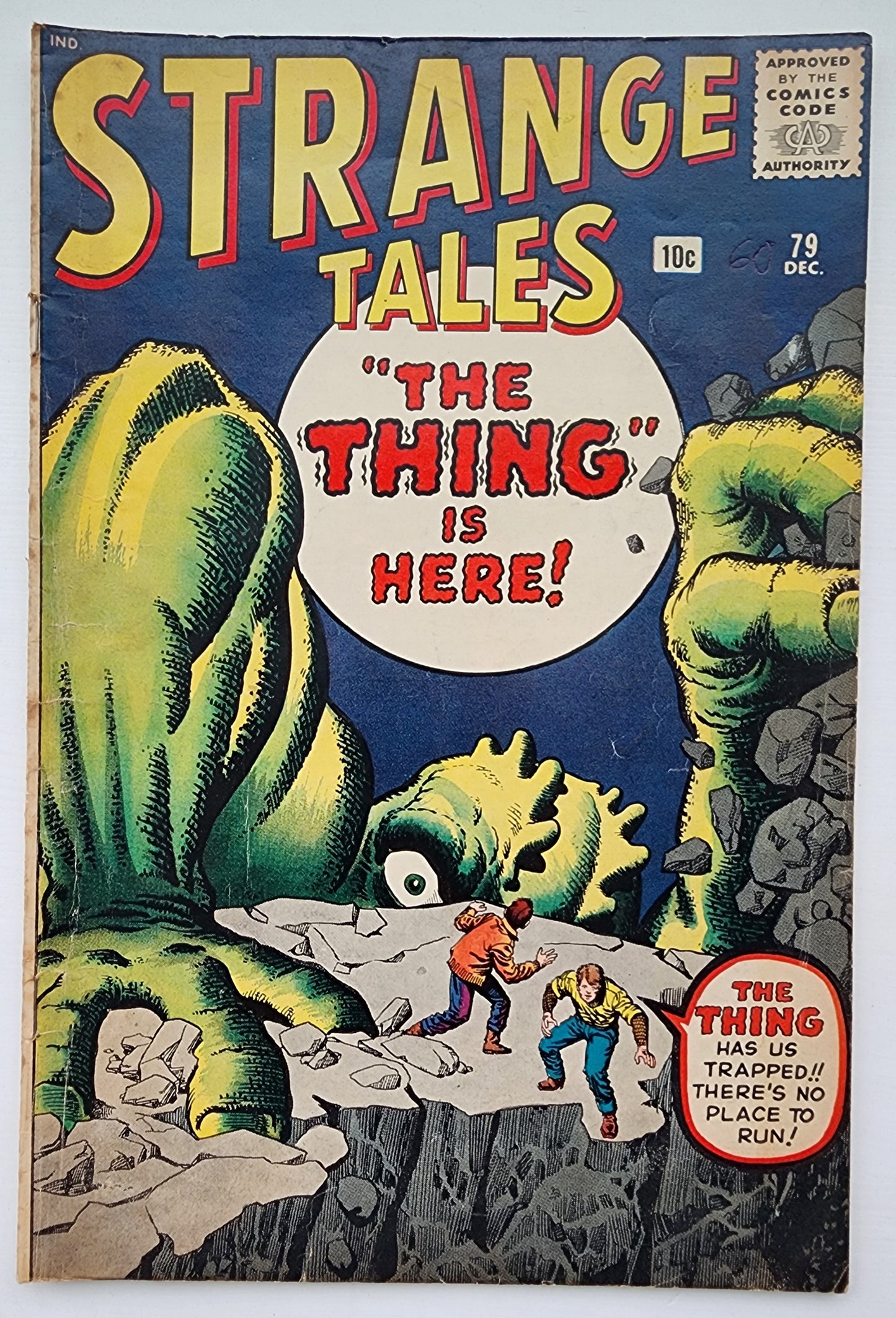 STRANGE TALES #79 1960 (DOCTOR STRANGE PROTOTYPE) Strange Tales MARVEL COMICS