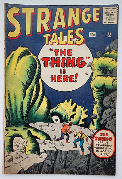 STRANGE TALES #79 1960 (DOCTOR STRANGE PROTOTYPE) Strange Tales MARVEL COMICS