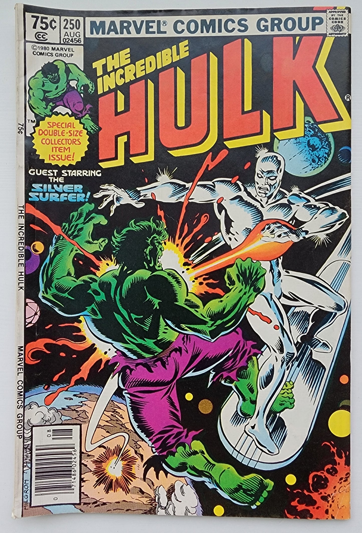 INCREDIBLE HULK #250 1980 NEWSSTAND Incredible Hulk MARVEL COMICS