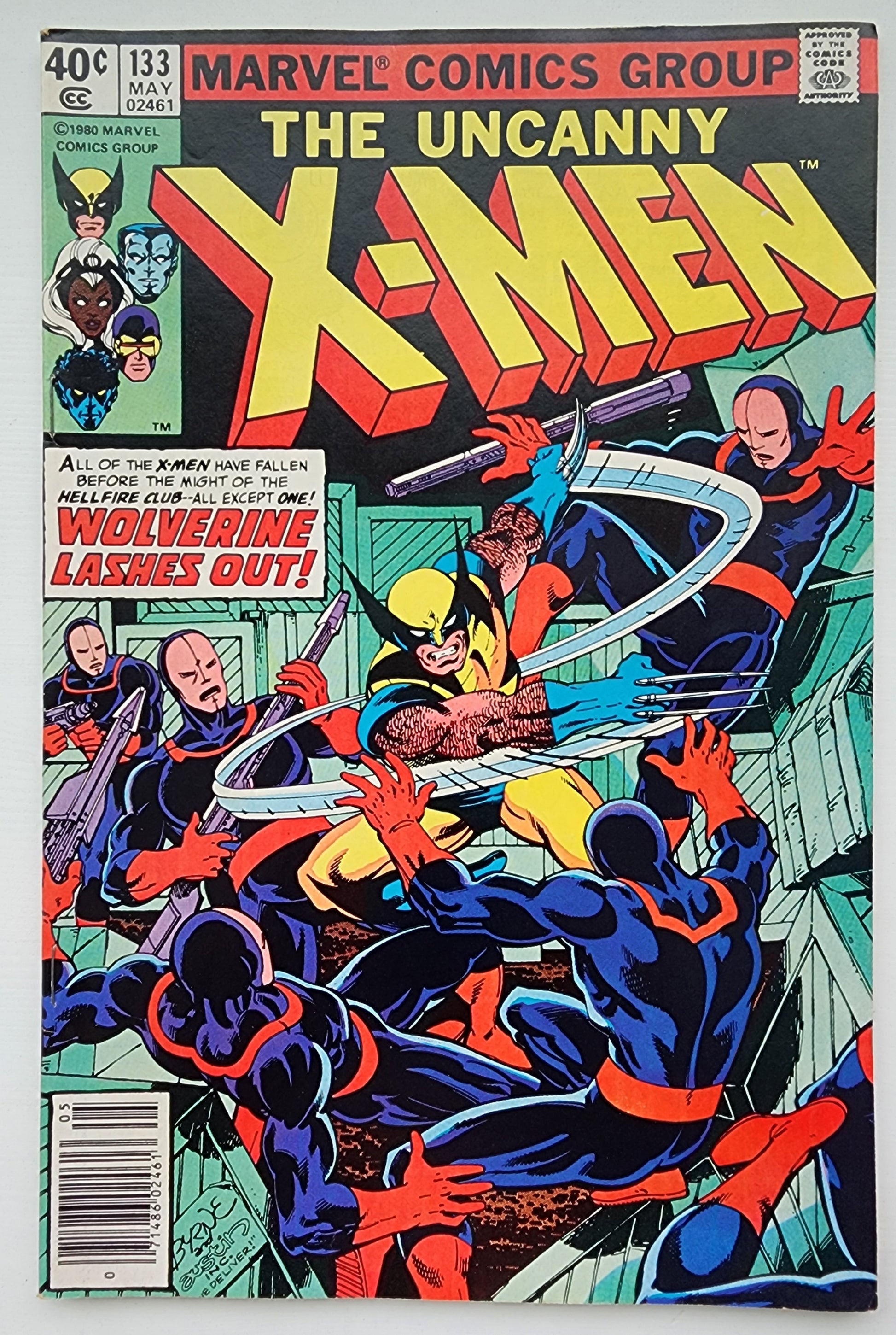 UNCANNY X-MEN #133 1980 NEWSSTAND Uncanny X-Men MARVEL COMICS
