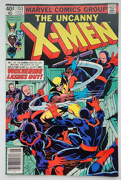UNCANNY X-MEN #133 1980 NEWSSTAND Uncanny X-Men MARVEL COMICS