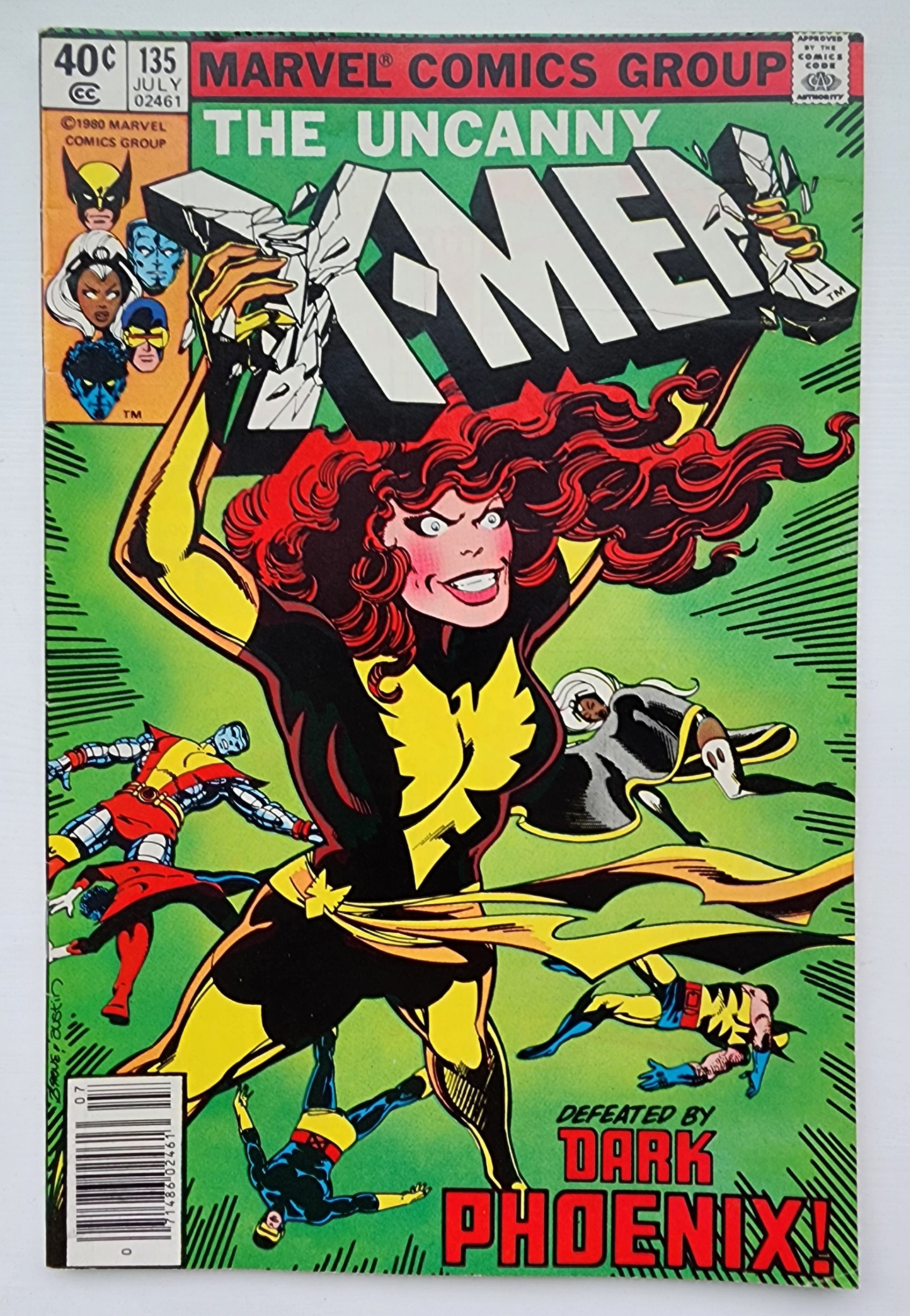 UNCANNY X-MEN #135 1980 (1ST APP SENATOR ROBERT KELLY) NEWSSTAND X-Men MARVEL COMICS