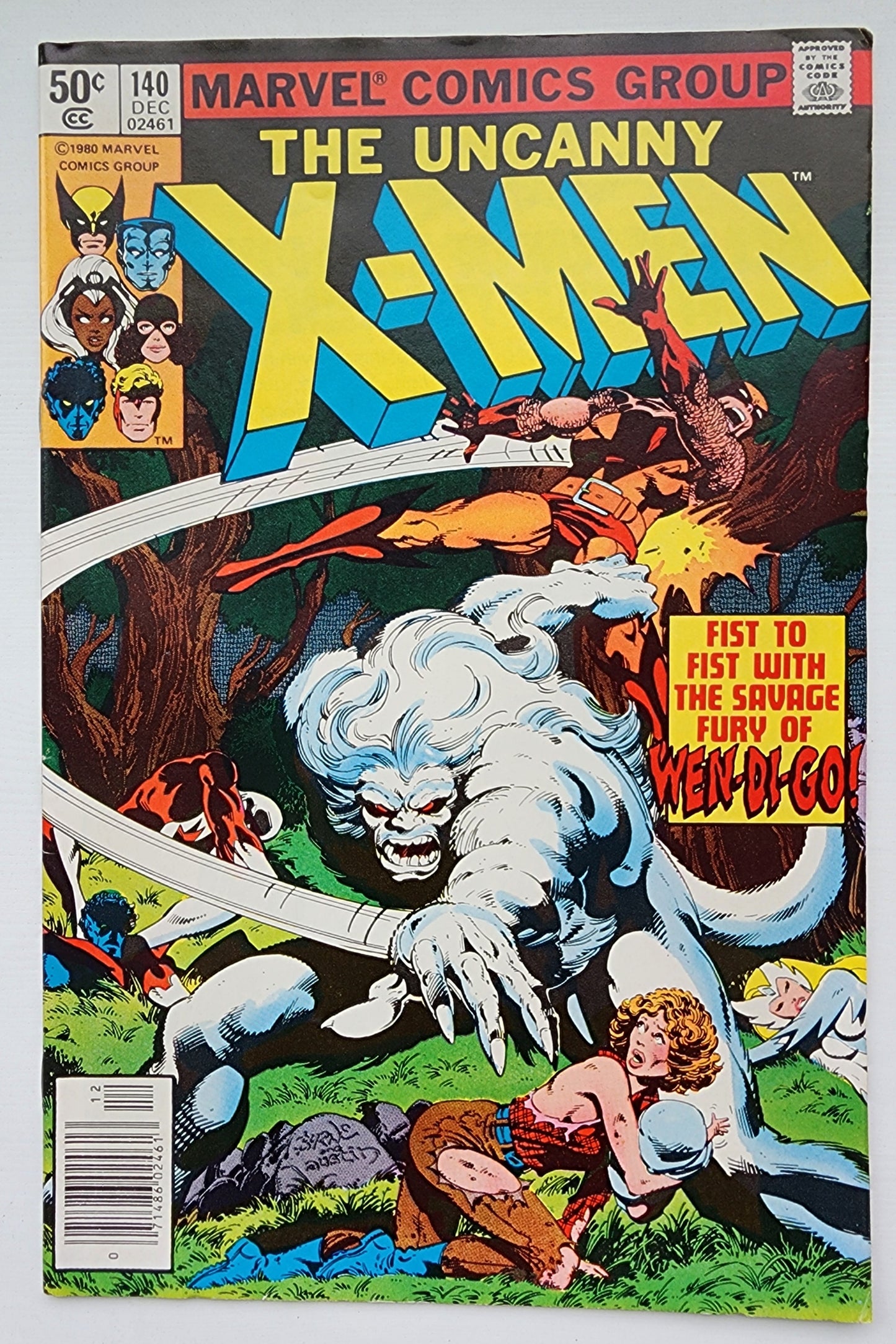 UNCANNY X-MEN #140 1980 NEWSSTAND X-Men MARVEL COMICS