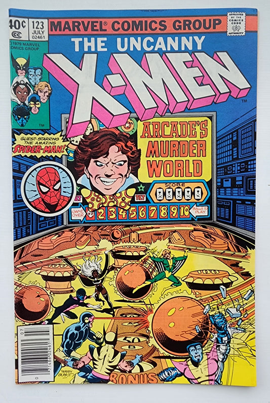 UNCANNY X-MEN #123 1979 NEWSSTAND X-Men MARVEL COMICS