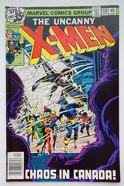 UNCANNY X-MEN #120 1979 NEWSSTAND X-Men MARVEL COMICS