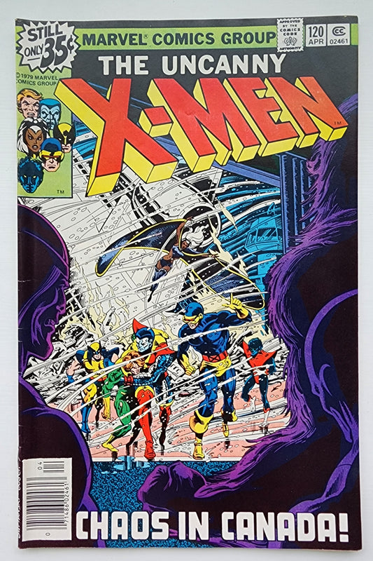 UNCANNY X-MEN #120 1979 NEWSSTAND X-Men MARVEL COMICS