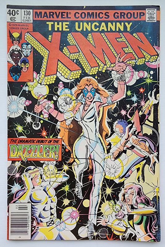 UNCANNY X-MEN #130 1980 (1ST APP DAZZLER) NEWSSTAND X-Men MARVEL COMICS
