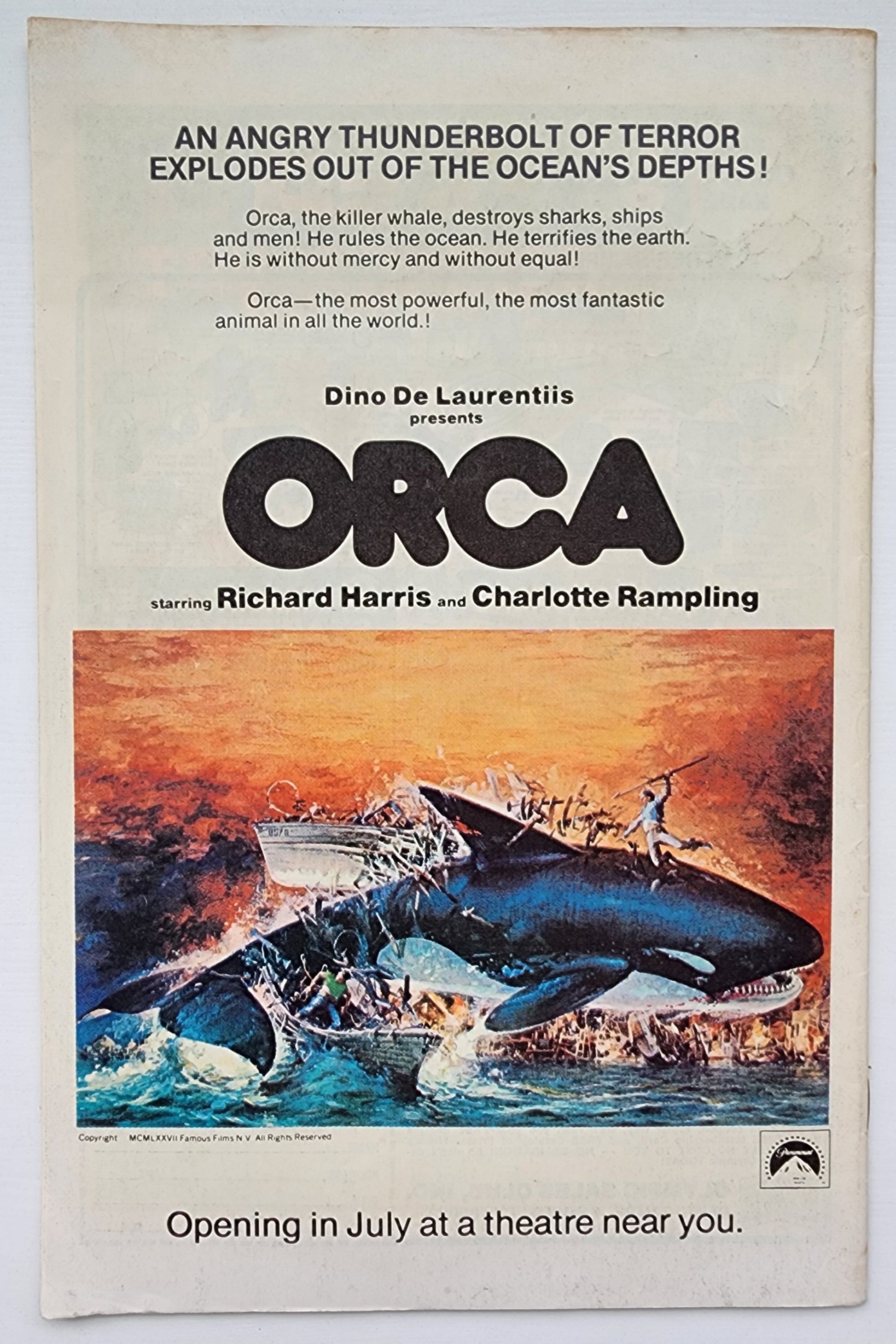 UNCANNY X-MEN #107 1977 (1ST APP STARJAMMERS) NEWSSTAND X-Men MARVEL COMICS