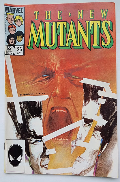 NEW MUTANTS #26 1985 (1ST APP LEGION) New Mutants MARVEL COMICS