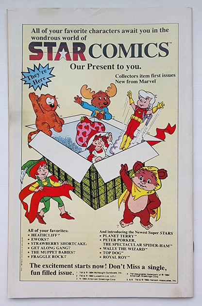 NEW MUTANTS #27 1985 NEWSSTAND New Mutants MARVEL COMICS