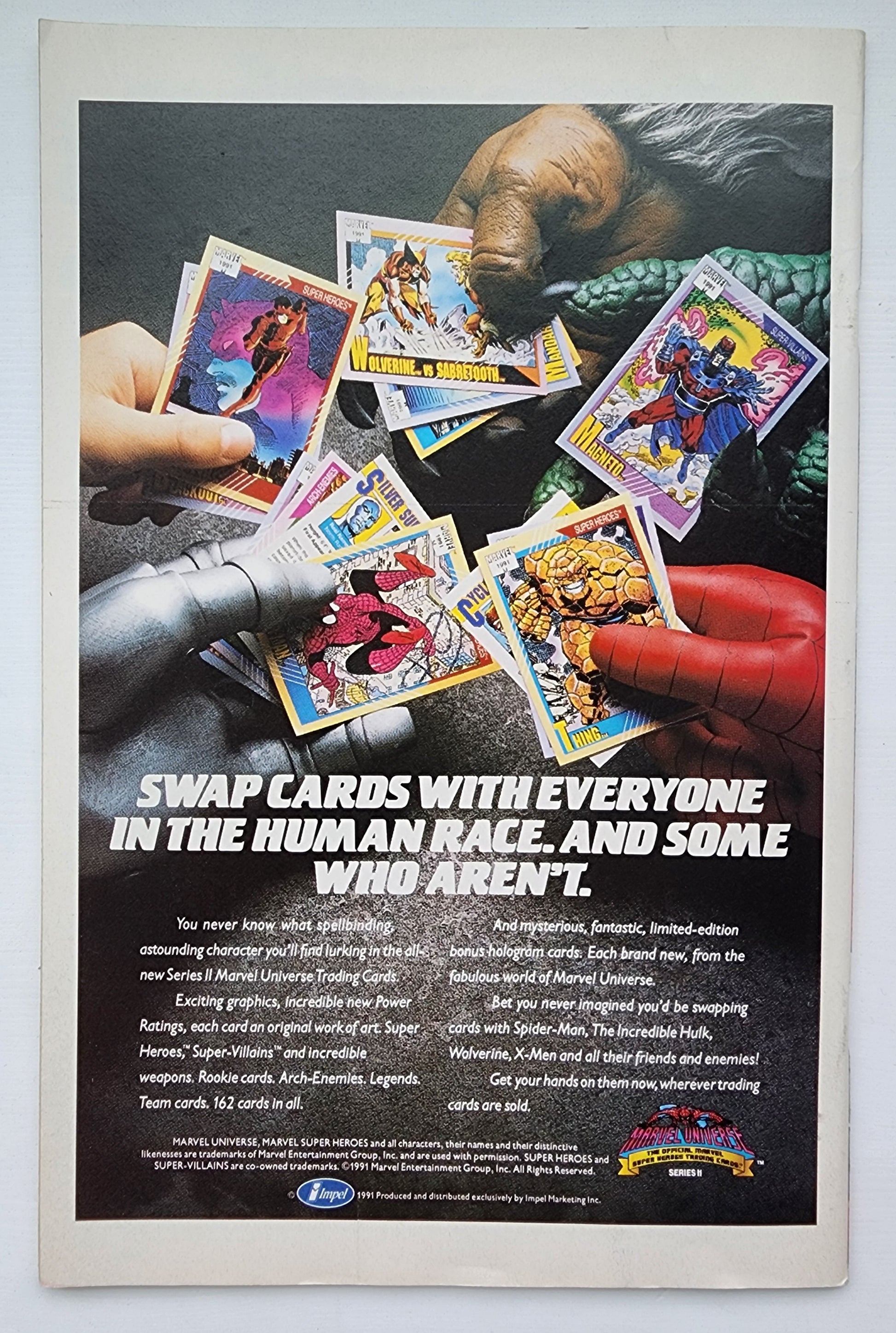 INFINITY GAUNTLET #3 1991 NEWSSTAND Infinity Gauntlet MARVEL COMICS