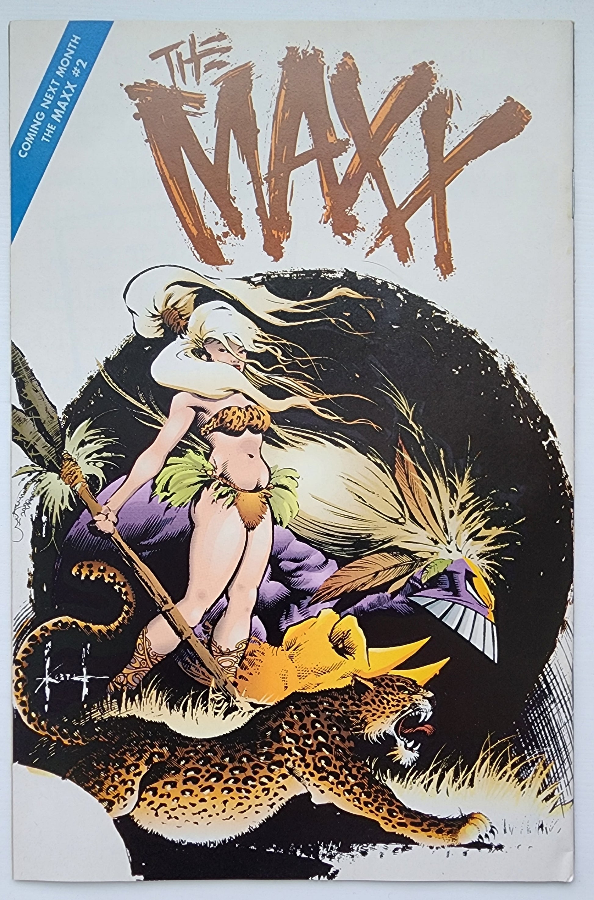MAXX #1 1993 NEWSSTAND IMAGE COMICS