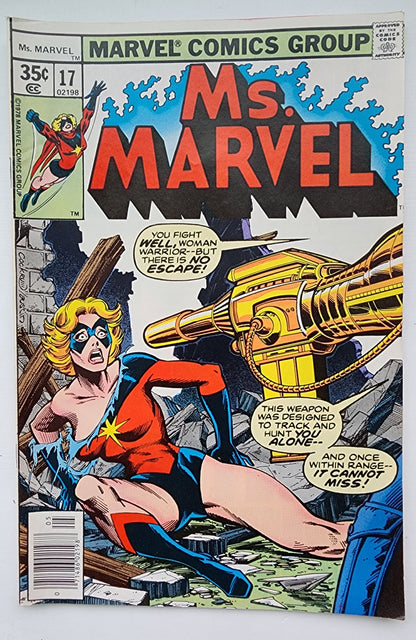 MS MARVEL #17 1978 NEWSSTAND Ms Marvel MARVEL COMICS