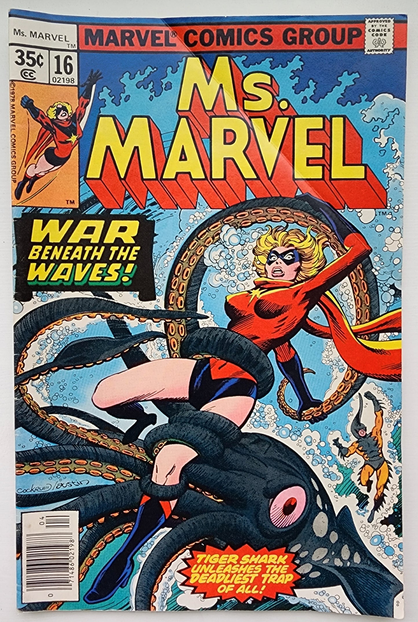 MS MARVEL #16 1978 (CAMEO MYSTIQUE) Ms Marvel MARVEL COMICS