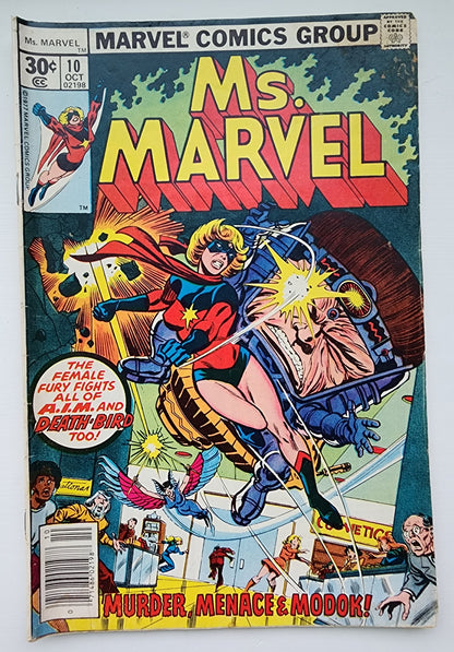 MS MARVEL #10 1977 Ms Marvel MARVEL COMICS