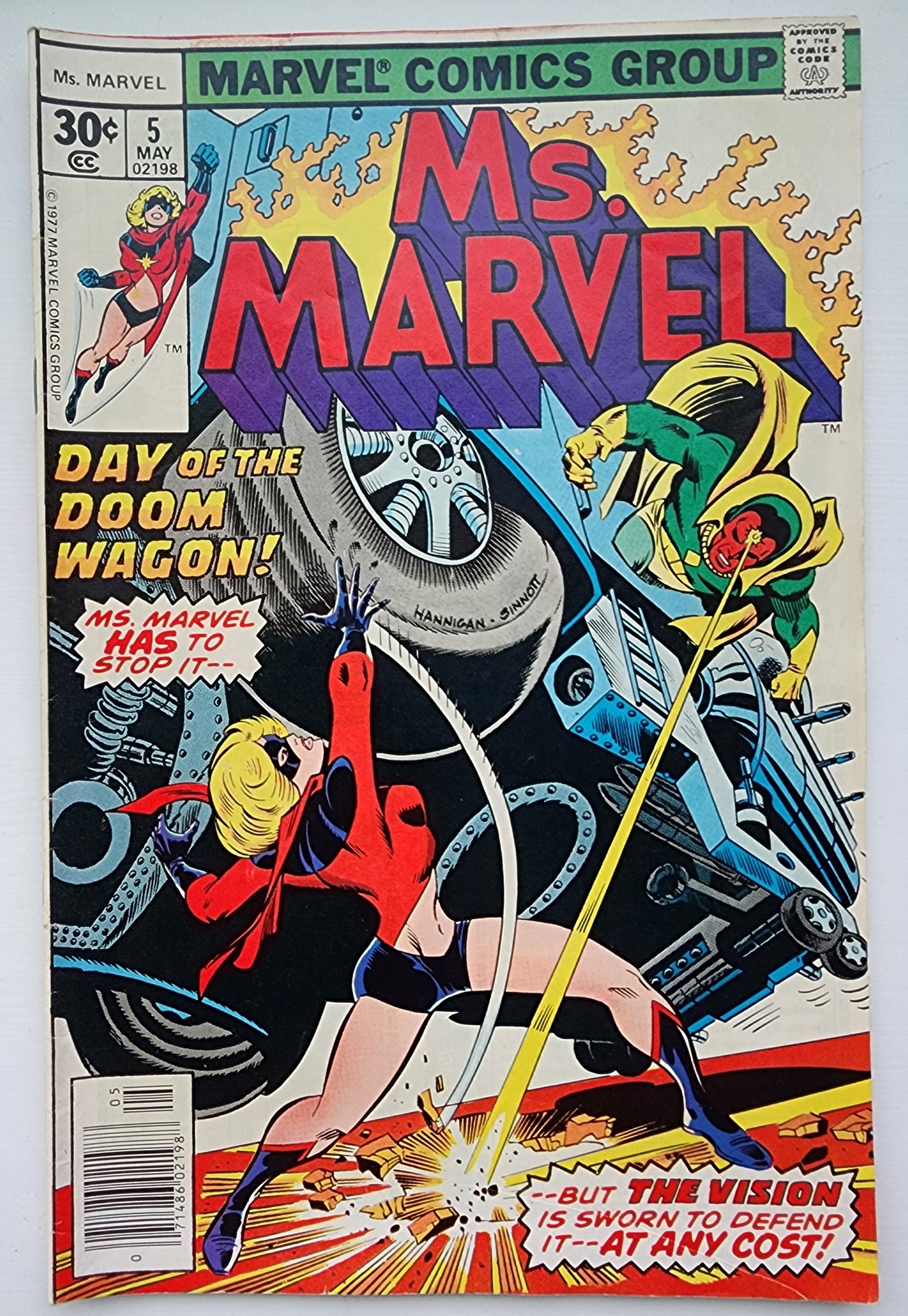 MS MARVEL #5 1977 Ms Marvel MARVEL COMICS