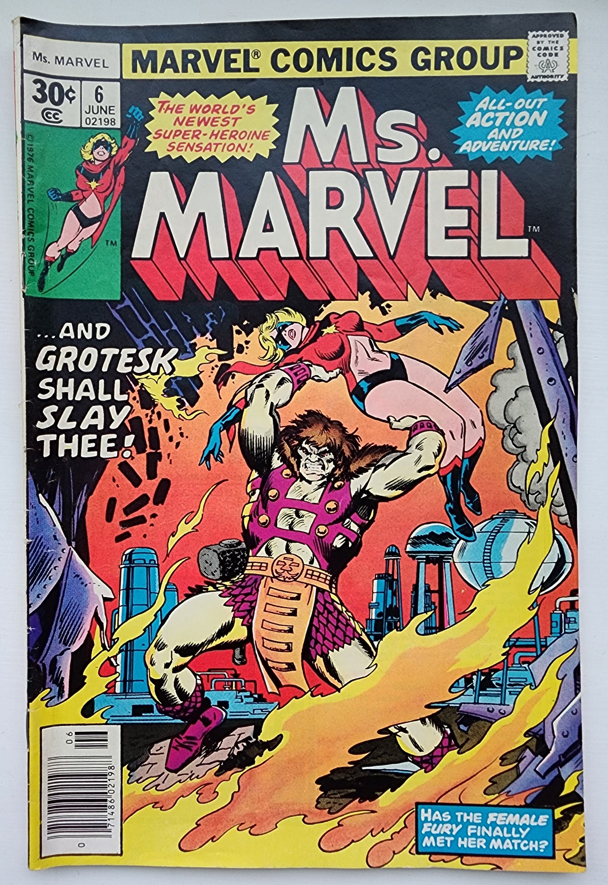 MS MARVEL #6 1977 Ms Marvel MARVEL COMICS