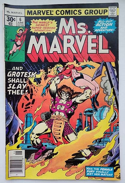 MS MARVEL #6 1977 Ms Marvel MARVEL COMICS