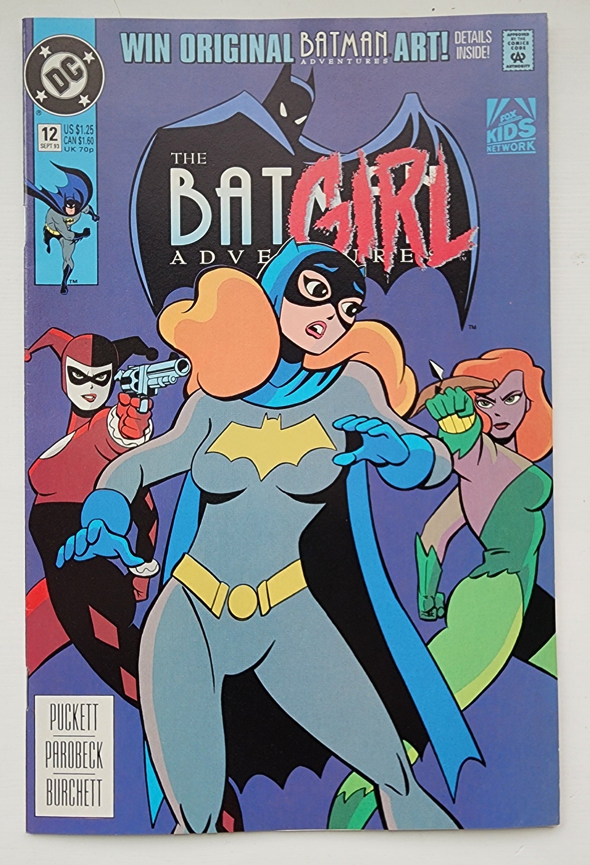BATMAN ADVENTURES #12 1993 NEWSSTAND (1ST APP HARLEY QUINN) Batman DC COMICS