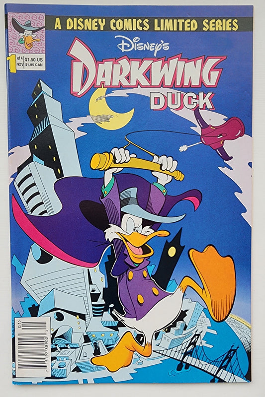 DARKWING DUCK #1 1991 NEWSSTAND Darkwing Duck DISNEY