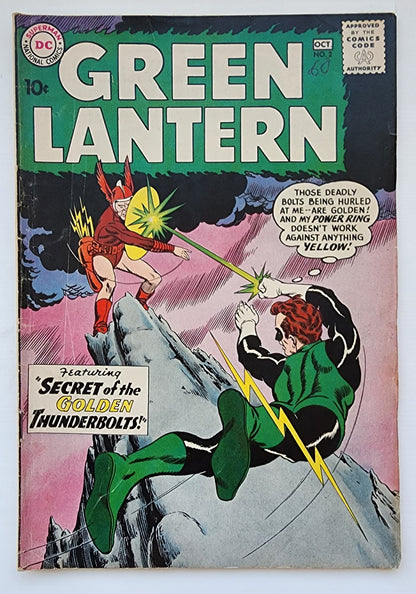 GREEN LANTERN #2 1960 (INTRO QWARD UNIVERSE) Green Lantern DC COMICS