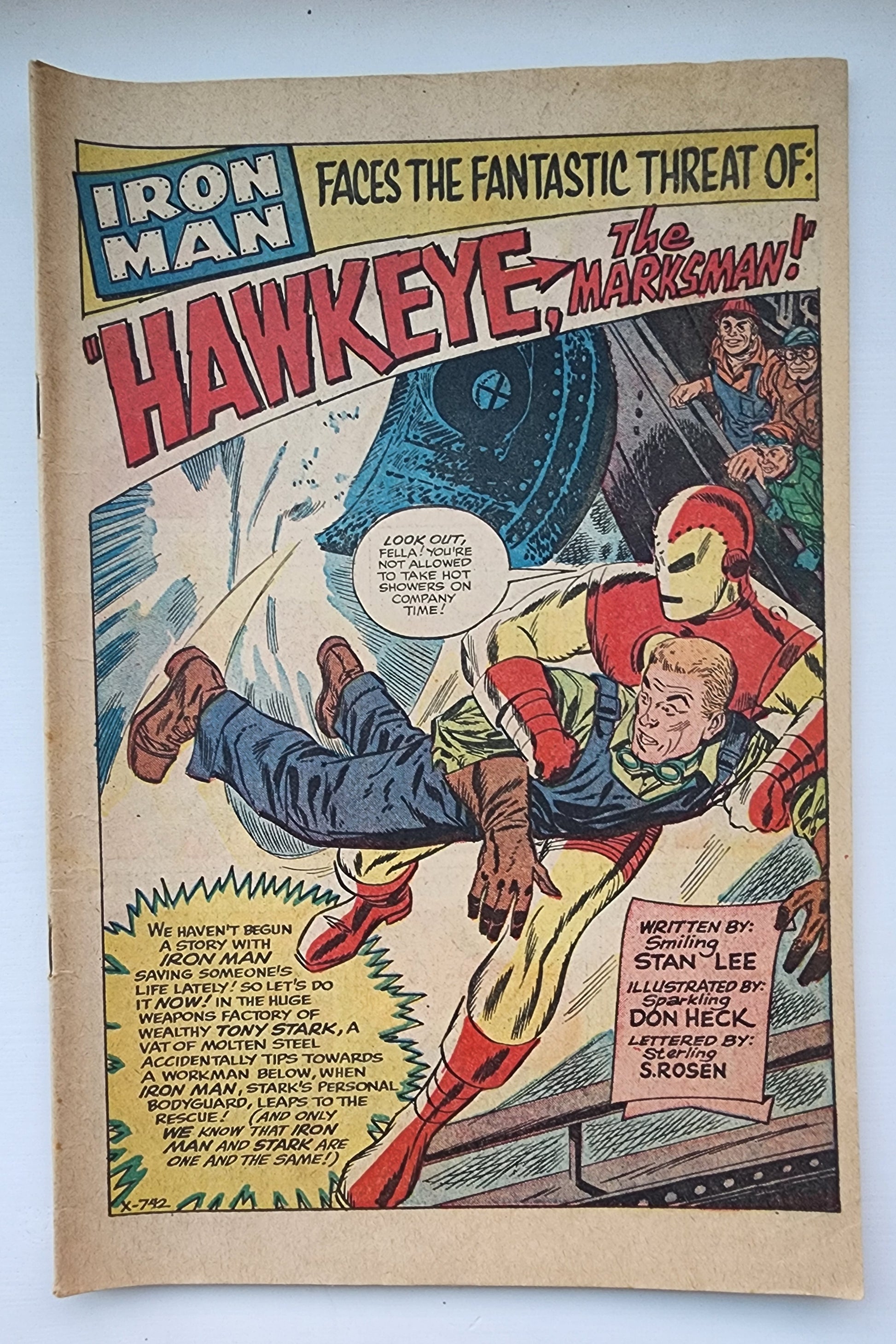 Tales of Suspense #57 1964 (1st app Hawkeye) MARVEL COMICS