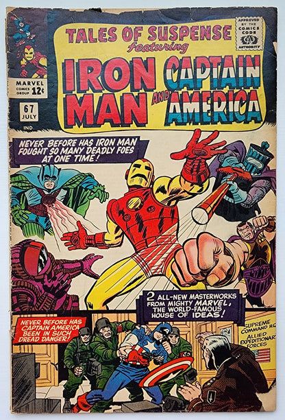 TALES OF SUSPENSE #67 1965 Tales of Suspense MARVEL COMICS
