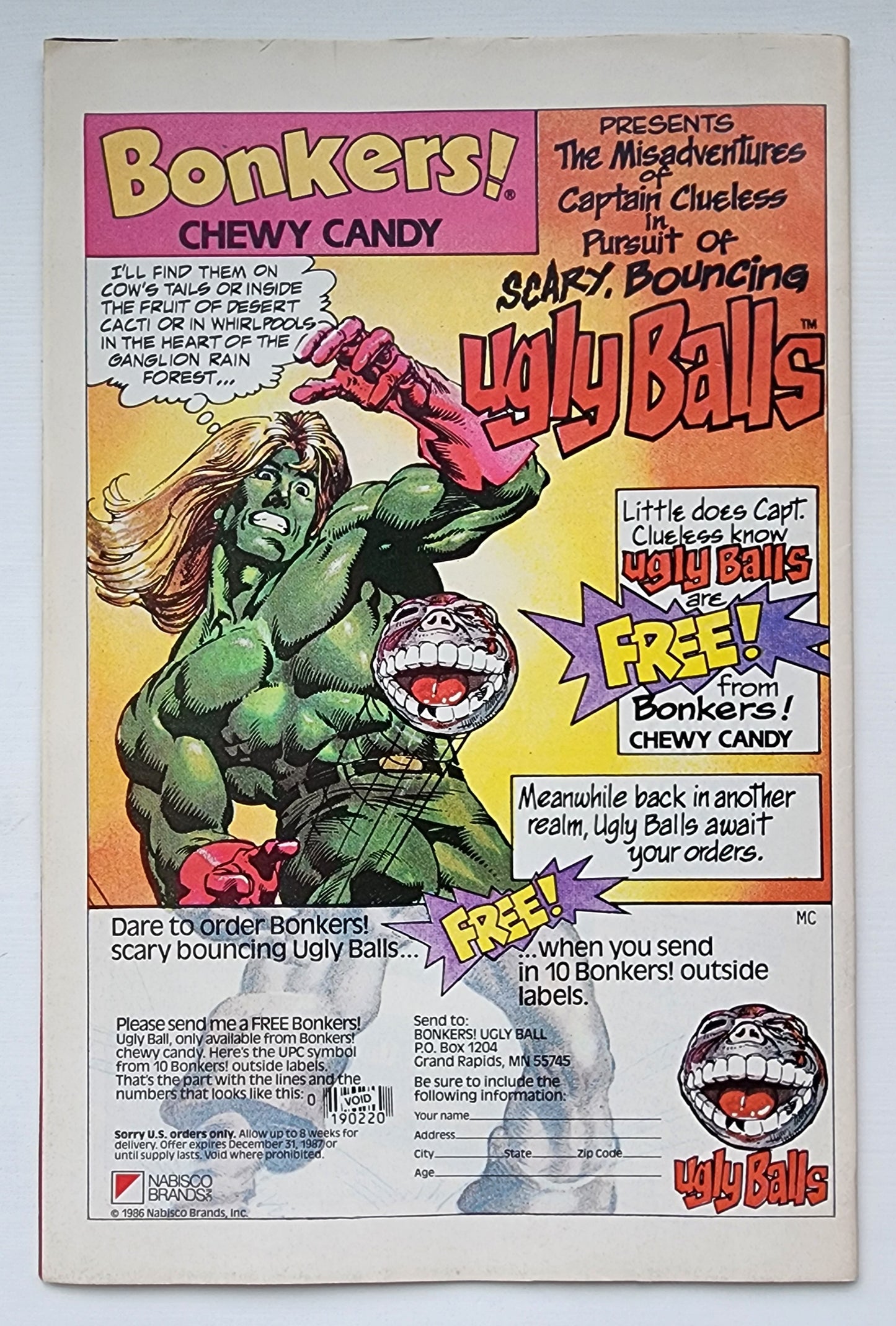 GI JOE A REAL AMERICAN HERO #59 1987 (1ST APP OUTBACK, TUNNEL RAT, JINX, RAPTOP & BLIND MASTER) NEWSSTAND GI Joe MARVEL COMICS