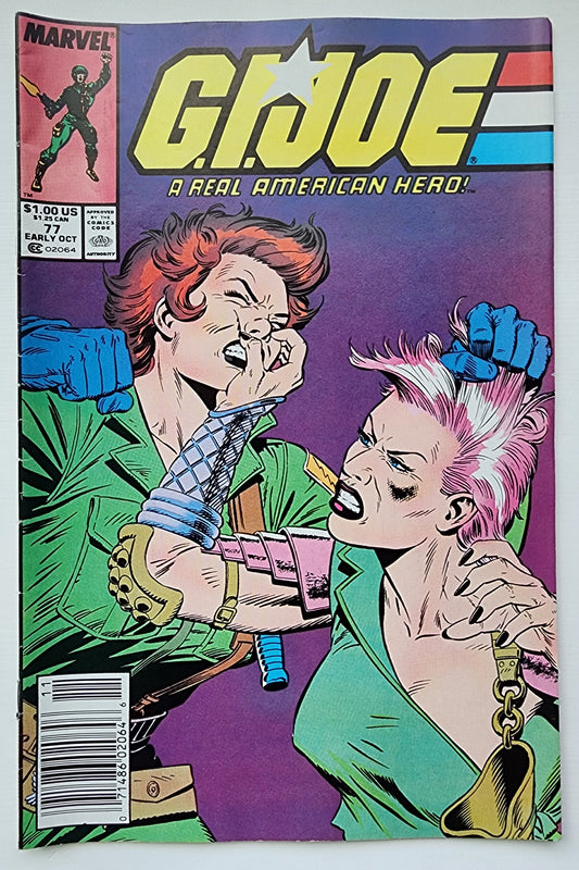 GI JOE A REAL AMERICAN HERO #77 1988 NEWSSTAND GI Joe MARVEL COMICS