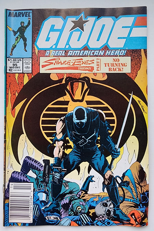 GI JOE A REAL AMERICAN HERO #95 1989 (J JONAH JAMESON APPEARANCE) NEWSSTAND GI Joe MARVEL COMICS