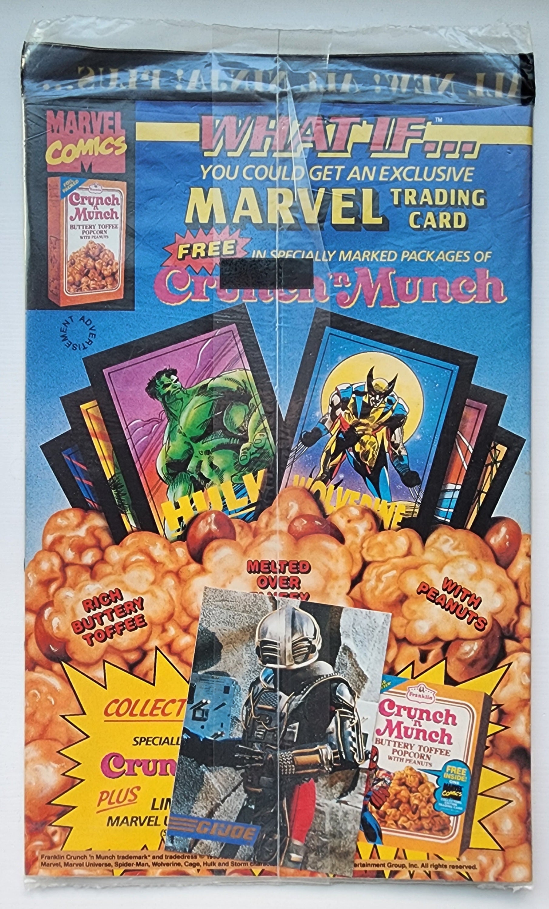 GI JOE A REAL AMERICAN HERO #138 1992 (OPEN POLYBAG WITH TRADING CARD) NEWSSTAND GI Joe MARVEL COMICS