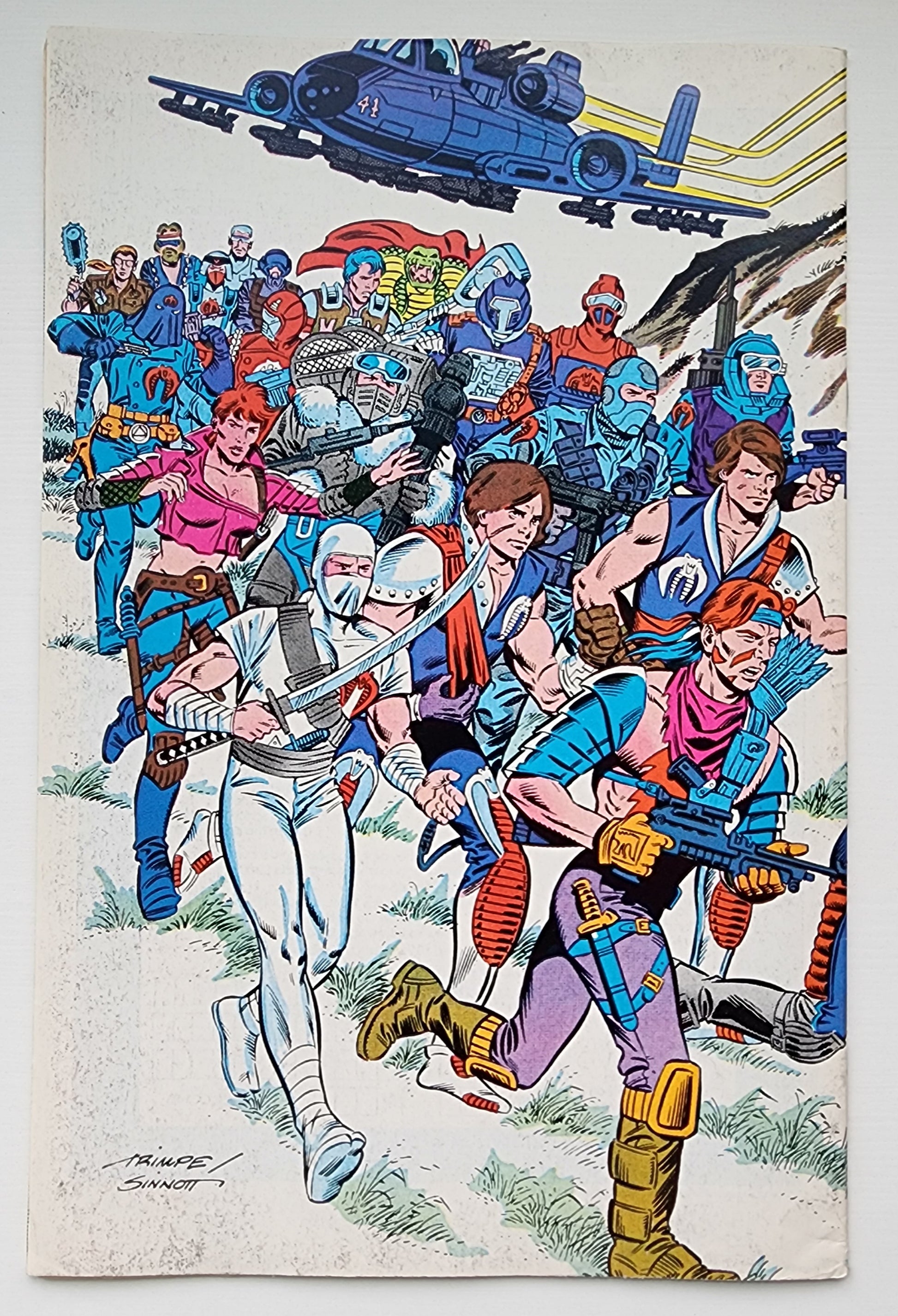 GI JOE ORDER OF BATTLE #3 1987 NEWSSTAND GI Joe MARVEL COMICS