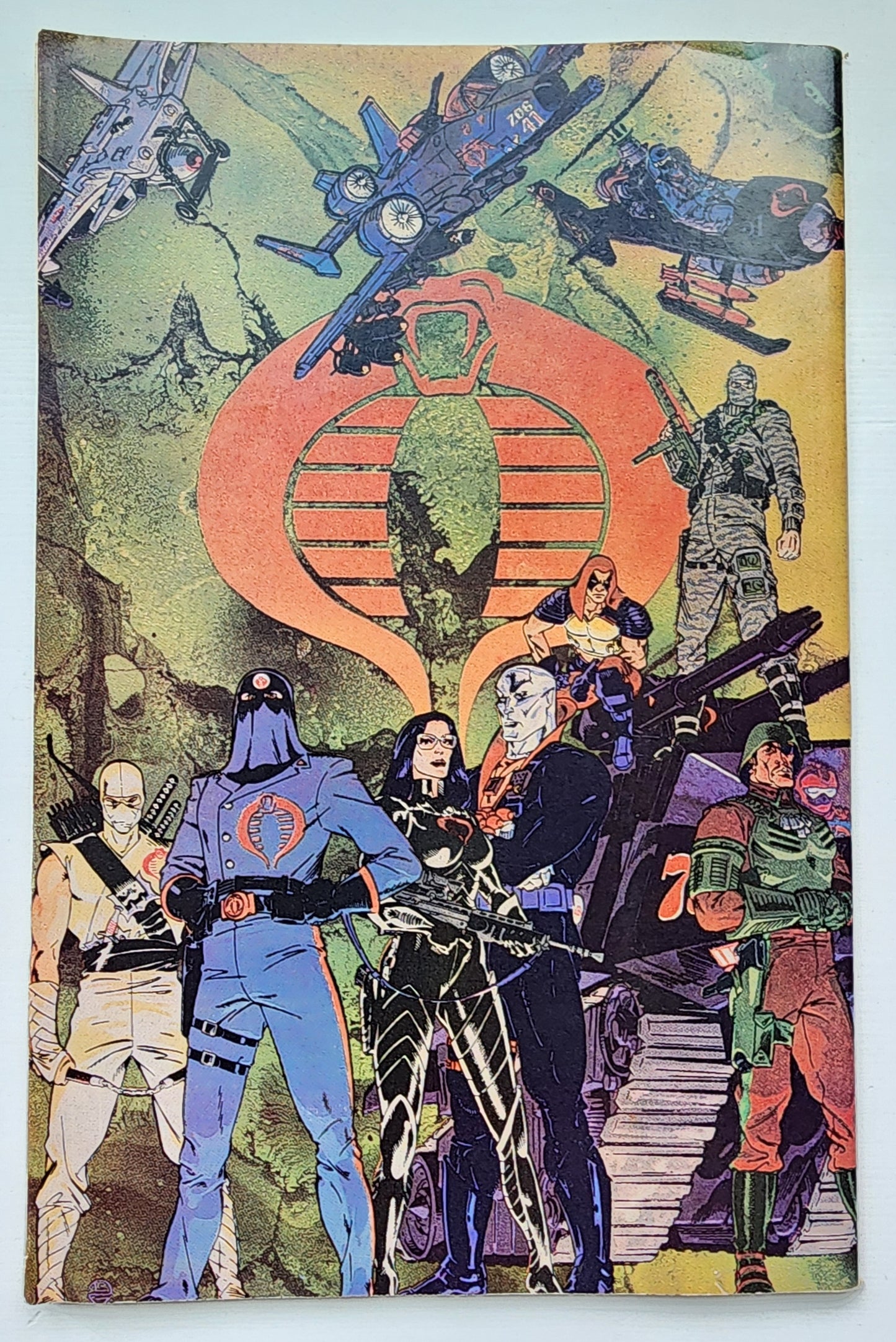 GI JOE YEARBOOK #1 1985 NEWSSTAND GI Joe MARVEL COMICS