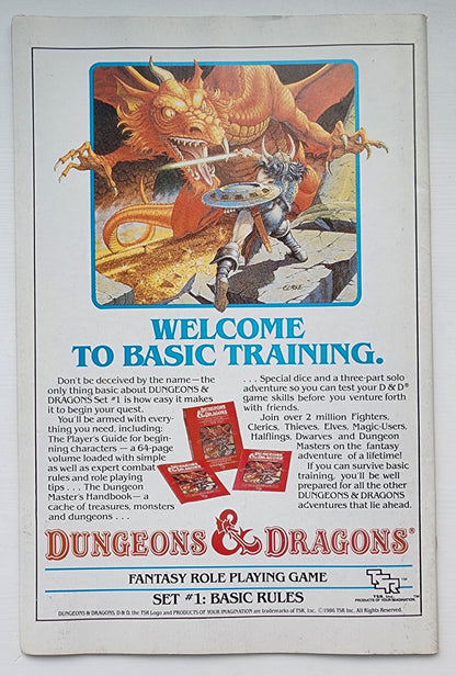 GI JOE SPECIAL MISSIONS #6 1986 NEWSSTAND GI Joe MARVEL COMICS