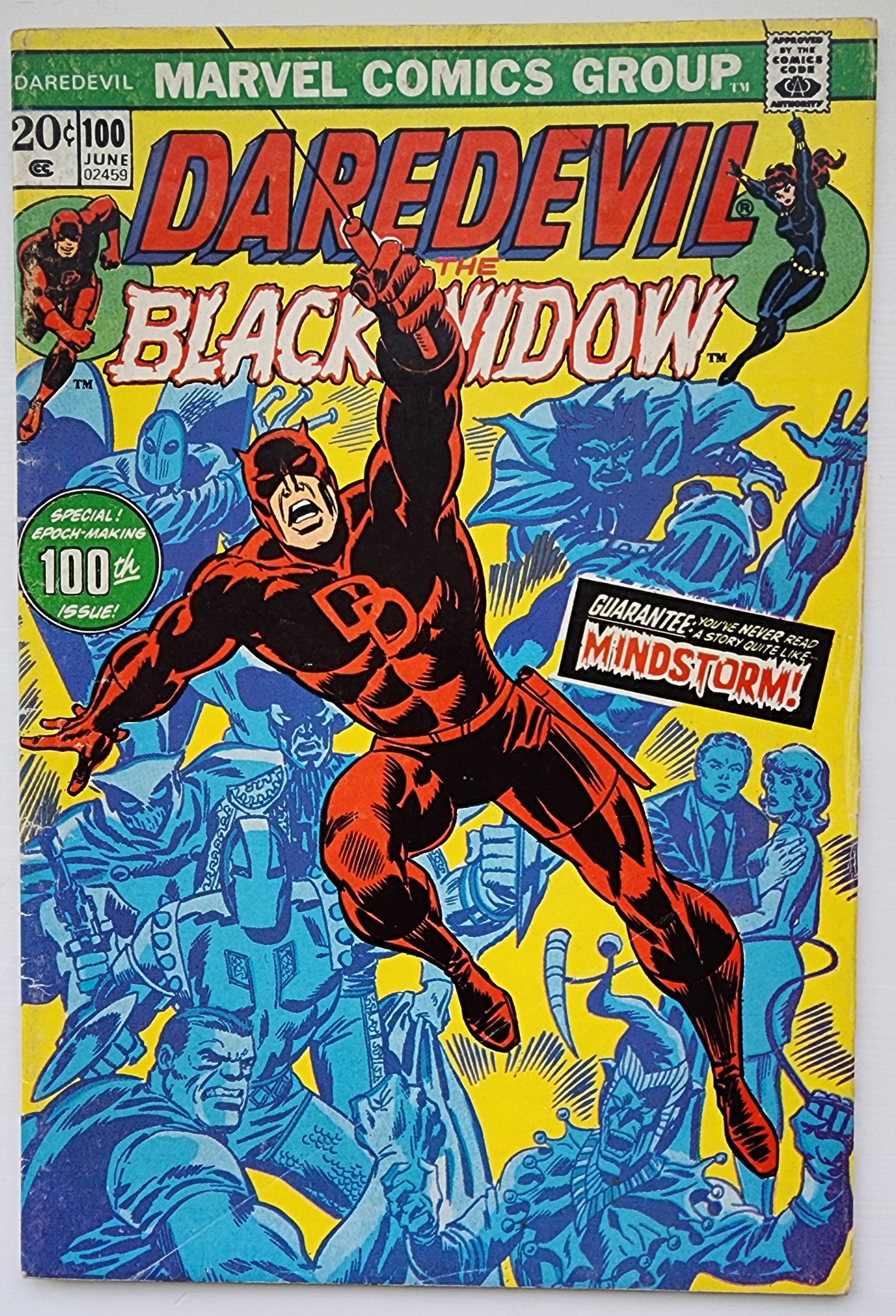 DAREDEVIL #100 1973 Daredevil MARVEL COMICS
