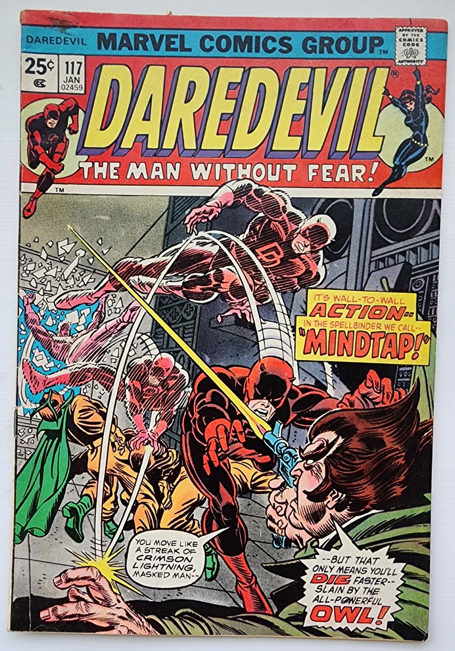 DAREDEVIL #117 1975 Daredevil MARVEL COMICS