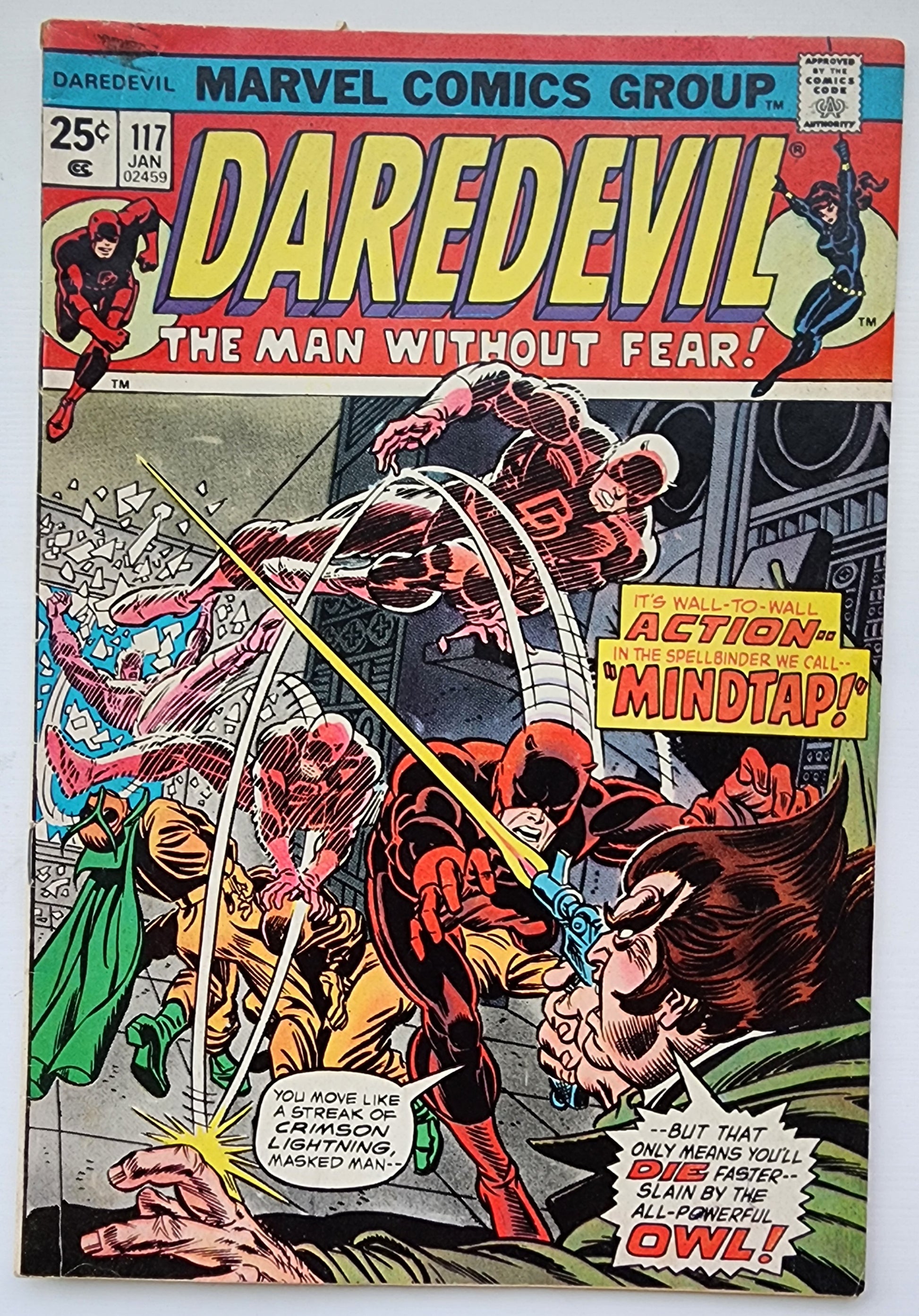 DAREDEVIL #117 1975 Daredevil MARVEL COMICS