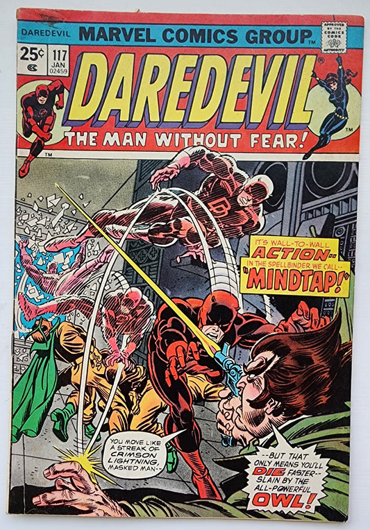 DAREDEVIL #117 1975 Daredevil MARVEL COMICS