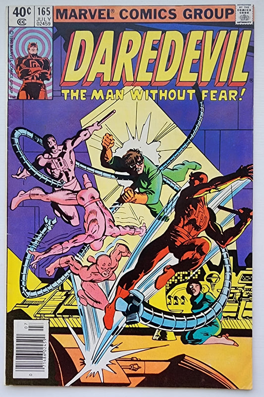 DAREDEVIL #165 1980 NEWSSTAND [S1] Daredevil MARVEL COMICS