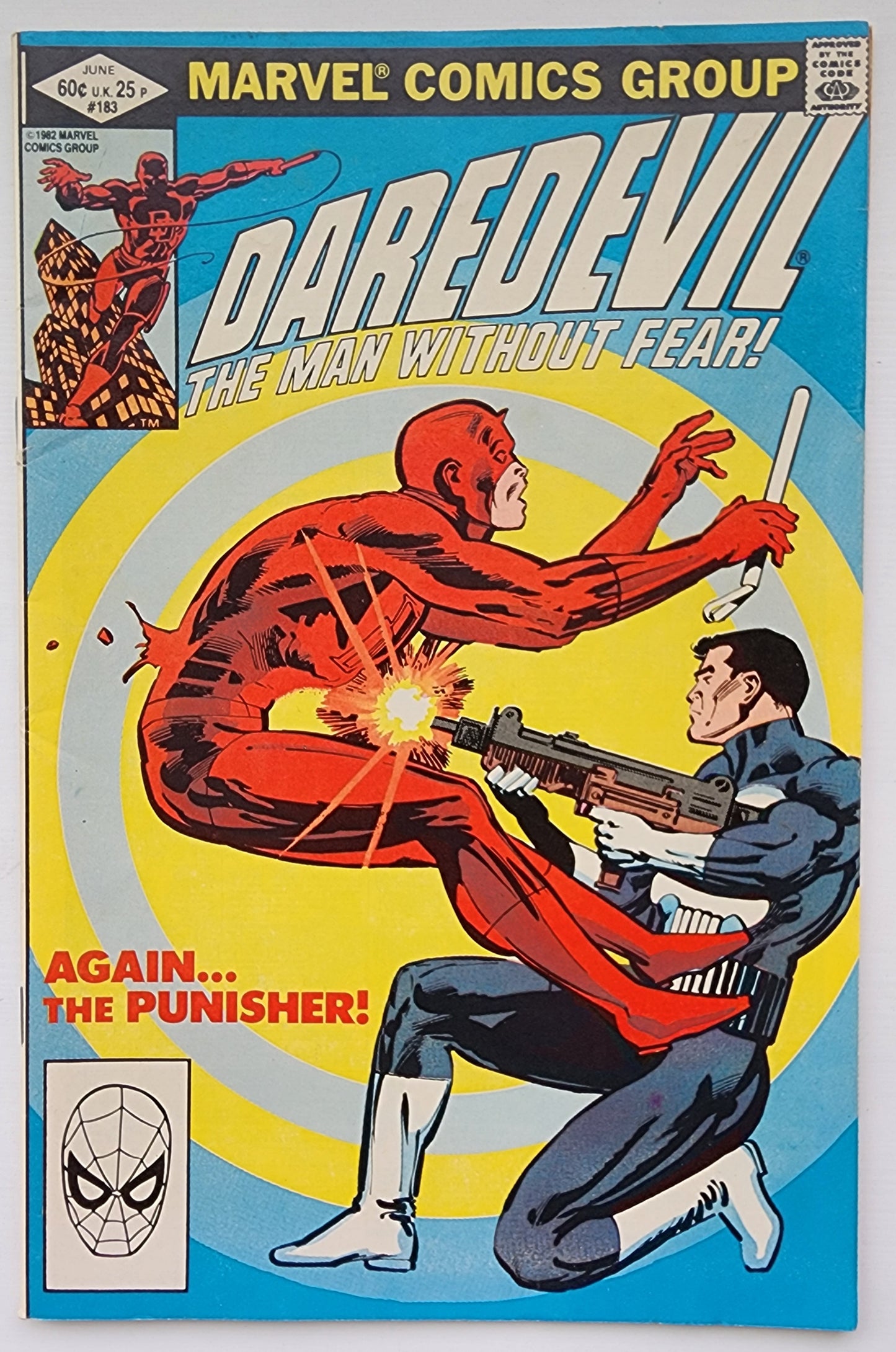 DAREDEVIL #183 1982 Daredevil MARVEL COMICS